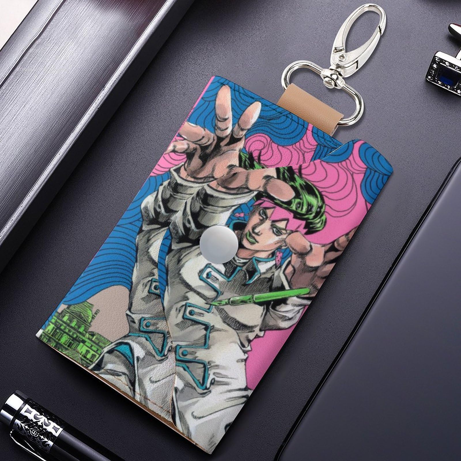 ジョジョ　メタリカ　キーケース　リゾット　レザーコレクション　プレバン ジョジョ メタリカ キーケース リゾット レザーコレクション